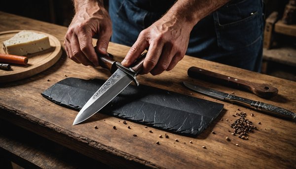 L'art de la coutellerie artisanale et ses matériaux uniques